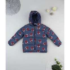 Abrigo azul de niño Spiderman*Prenatal Outlet