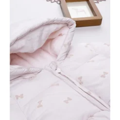 Hot Abrigo rosa con lazos para niña Recién Nacido·Primeras Salidas|Primeras Salidas·Abrigos Y Plumíferos