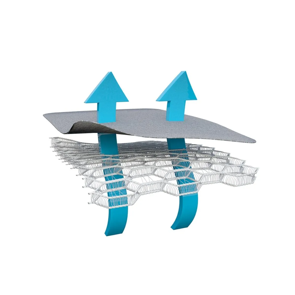 Best - Colchoneta transpirable silla de paseo roja Sillas De Paseo Y Accesorios·Accesorios