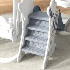 Aiyaplay - Tobogán, columpio y canasta Columpios