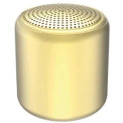 Altavoz Bluetooth Inpod Amarillo metalizado*KLACK EUROPE New