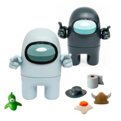Among Us - Pack 2 figuras con accesorios (varios modelos)*BIZAK Discount