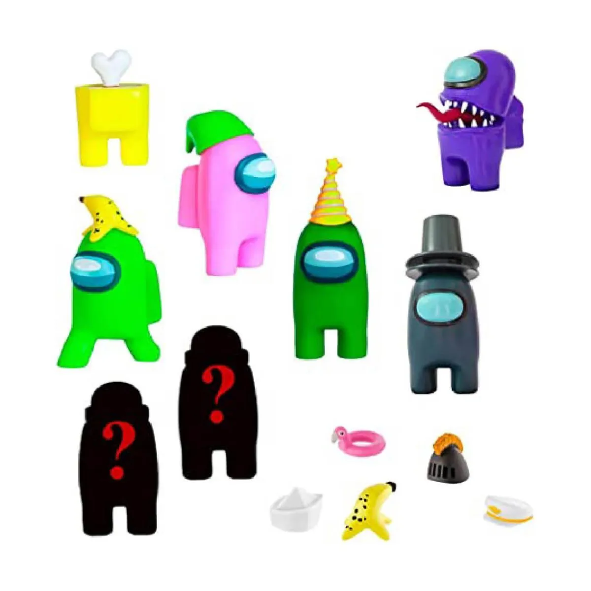 Among Us - Pack 8 figuras y accesorios (varios modelos)*BIZAK Sale