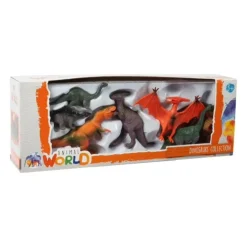 Discount - Pack 7 figuras de dinosaurios Coleccionables Y Mini Mundos
