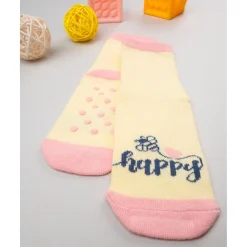 Clearance Antideslizante niña amarillos happy Calzado Y Accesorios·Accesorios Y Complementos