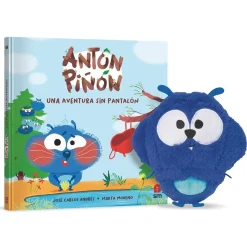 Discount Antón Piñón - Una aventura sin pantalón con muñeco Juguetes Educativos Y Libros