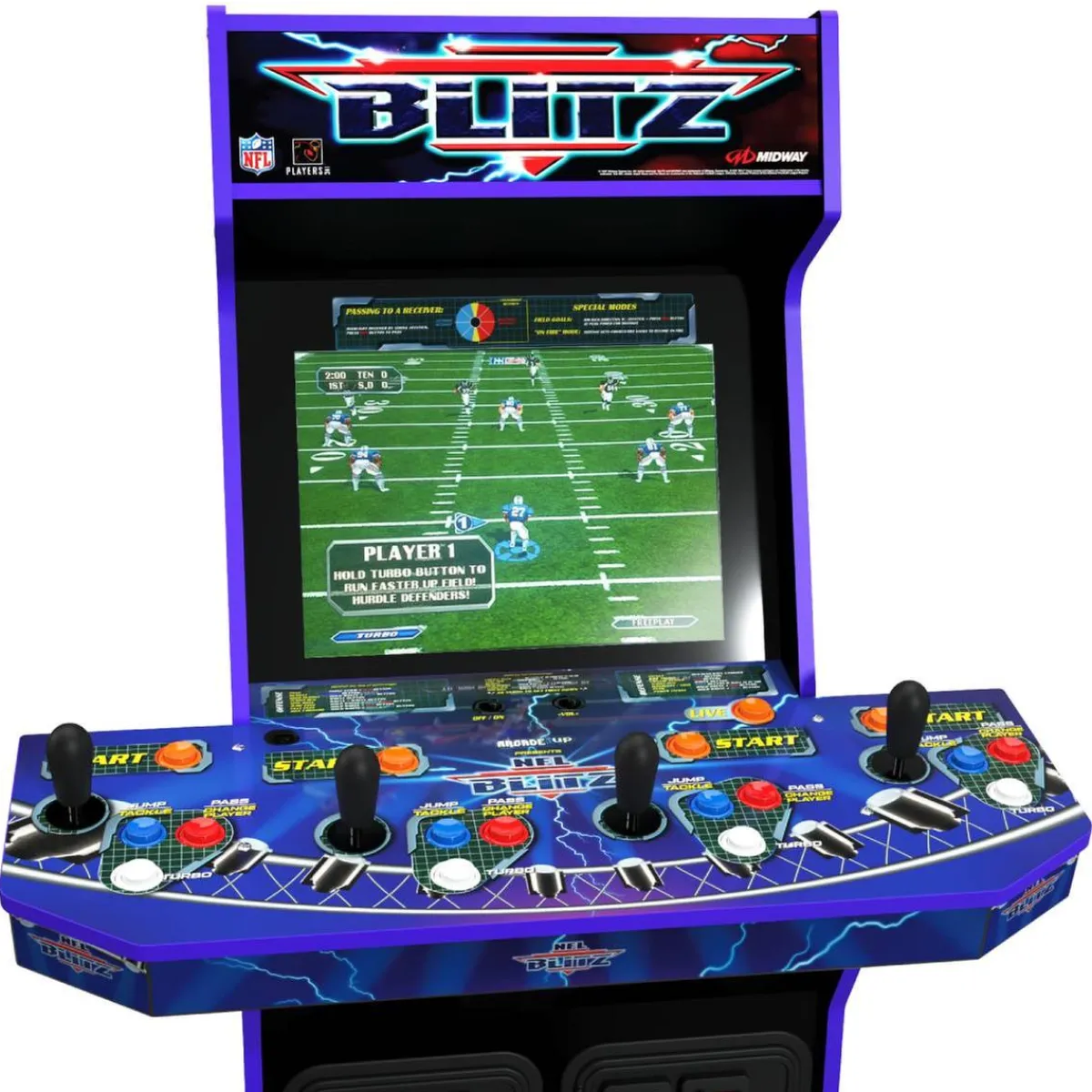 - Máquina recreativa NFL BLITZ*Arcade1Up Hot