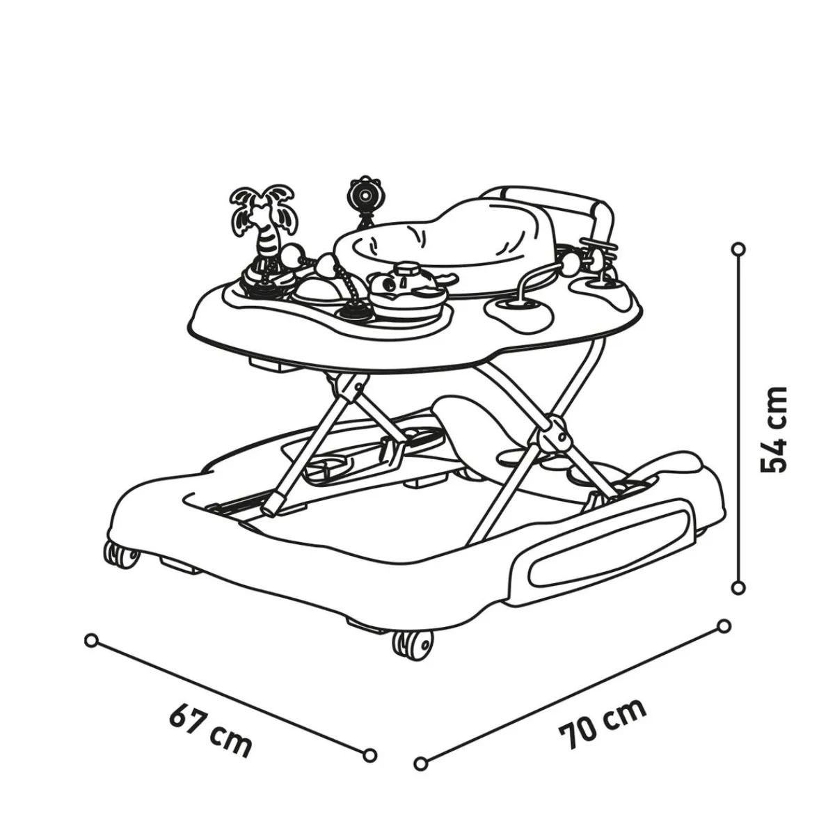 Hot - Andador Parque de actividades Diente de León Entretenimiento·Andadores