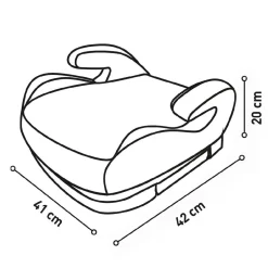 Best - Booster Alzafix R129 con Isofix Negro Sillas De Coche·Desde 100 A 150 Cm