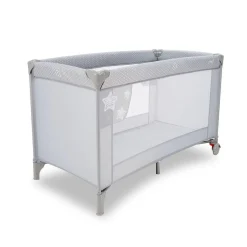 Clearance asalvo - Cuna de viaje estrellas gris Descanso·Cunas De Viaje