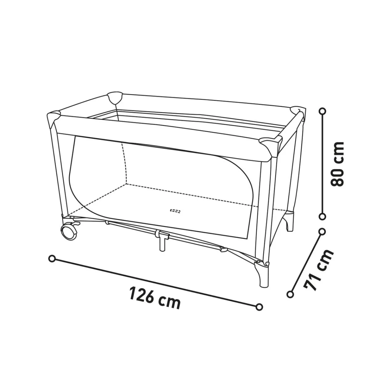 - Cuna de viaje Smooth Baby*ASALVO Sale
