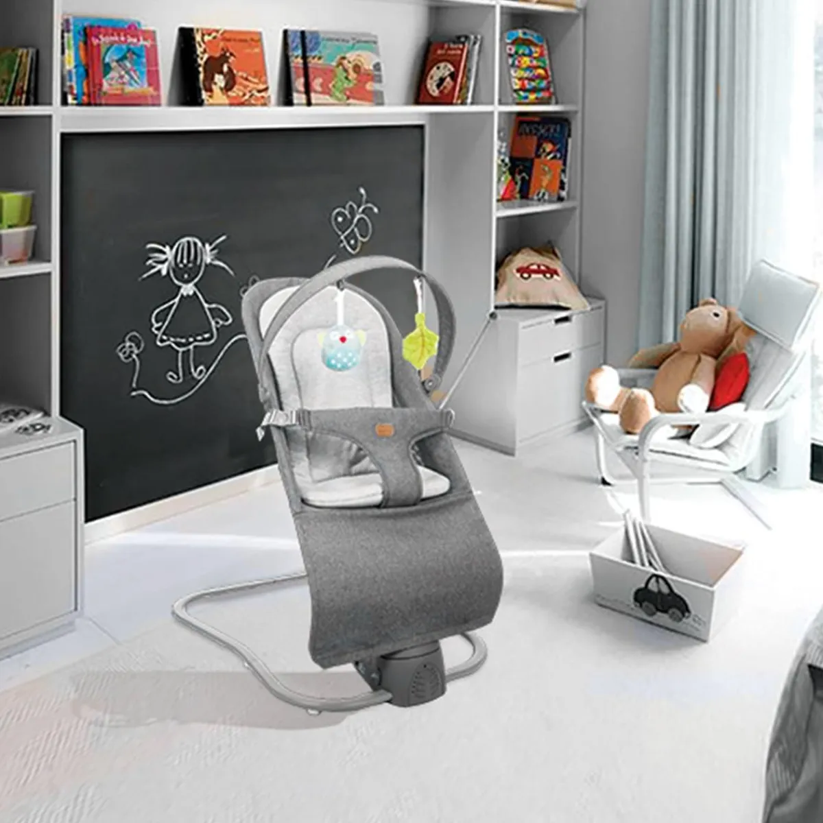 Outlet - Hamaca electrónica Lamarr Gris Entretenimiento·Hamacas Y Columpios