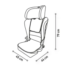- Silla de auto I-Size Unifix Gris 100-150 cm Sillas De Coche·Desde 100 A 150 Cm