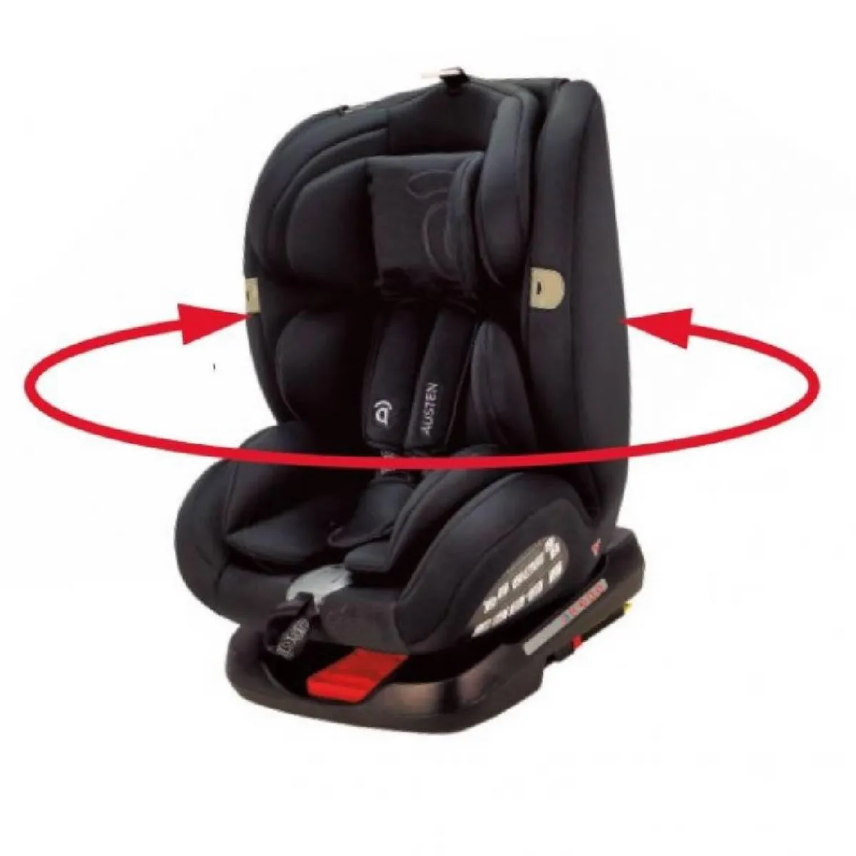 Asalvo - Silla de coche Austen negro*A SALVO Online