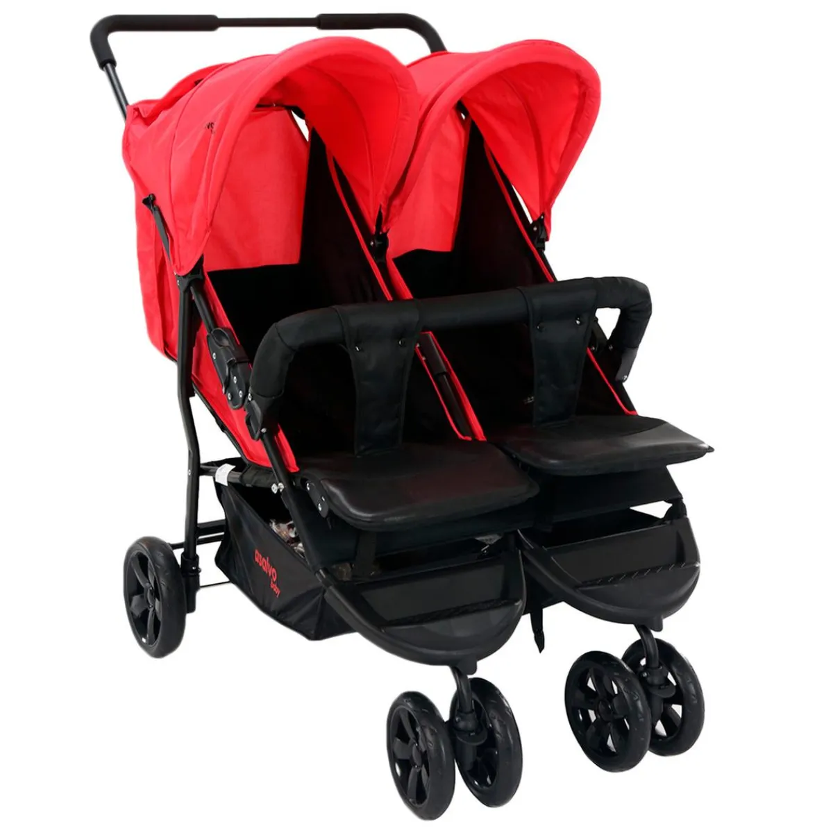 Sale Asalvo - Silla de Paseo Gemelar Dinamic Rojo Sillas De Paseo Y Accesorios·Gemelares