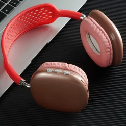 Best Auriculares Diadema Klack P9 Rojo Electrónicos