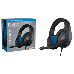 Auriculares Gaming Saiko PS Negro*INDECA Outlet