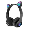 Auriculares orejas de gato bluetooth negro*KLACK EUROPE Sale