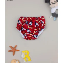 Bañador slip antifugas para niño – Mickey Mouse rojo*Prenatal Sale