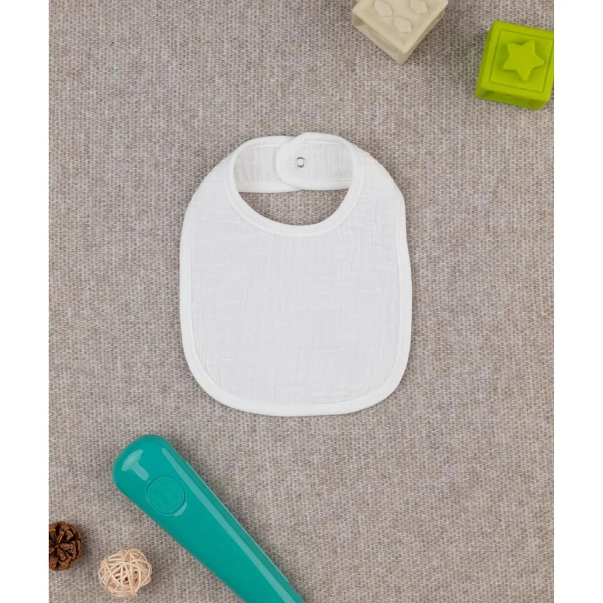 Best Babero blanco bebé Recién Nacido·Ropa Y Accesorios|Ropa Y Accesorios·Baberos