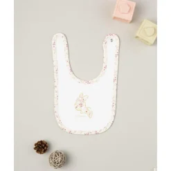 Clearance Babero con conejito y flores para niña Ropa Y Accesorios·Baberos|Recién Nacido·Ropa Y Accesorios