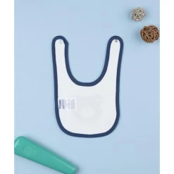 Babero de bebé azul con osito*Prenatal Hot