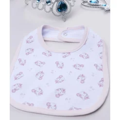 Babero infantil con estampado de unicornios*Prenatal Outlet