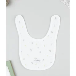 Clearance Babero niña blanco "My berry" Recién Nacido·Ropa Y Accesorios|Ropa Y Accesorios·Baberos