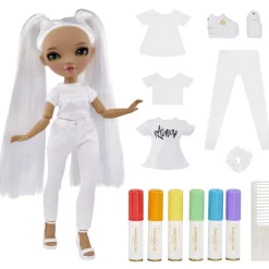Clearance BABY born - Muñeca de moda Color & Create con ojos verdes y accesorios extra Muñecas
