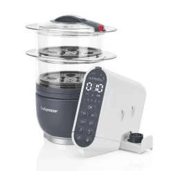 - Robot de Cocina Nutribaby+ 5 en 1 Gris 2200 ml*BABYMOOV Outlet
