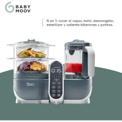 - Robot de Cocina Nutribaby+ 5 en 1 Gris 2200 ml*BABYMOOV Outlet