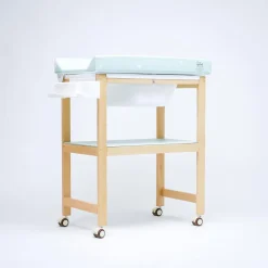 Best Bañera de Madera Natural Sobrebidé Safari Mint Baño Y Accesorios·Bañeras Cambiador