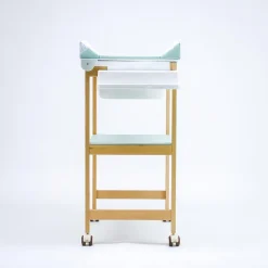 Best Bañera de Madera Natural Sobrebidé Safari Mint Baño Y Accesorios·Bañeras Cambiador