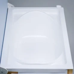 Bañera de Madera Natural Sobrebidé Topos Rosa*PLASTIMYR Online