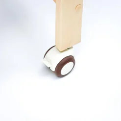 Bañera de Madera Natural Sobrebidé Topos Rosa*PLASTIMYR Online