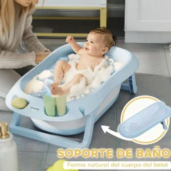 Bañera plegable para bebé Azul*AIYAPLAY Online