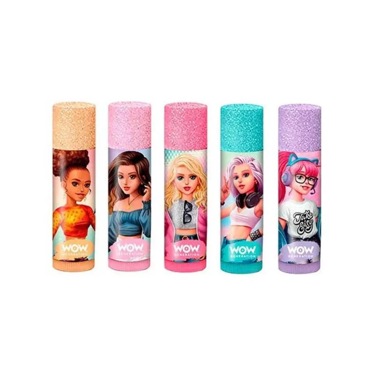 Balsamos labiales de sabores Wow multicolor ㅤ*KIDS EUROSWAN S.L. Online