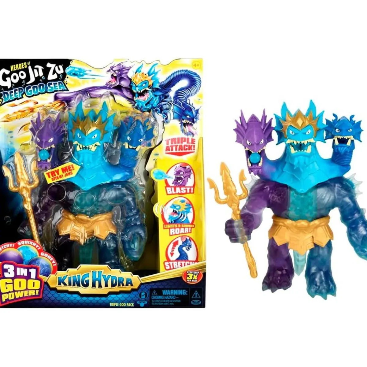 - Figura de acción King Hydra Deep Sea Multicolor ㅤ*BANDAI Sale