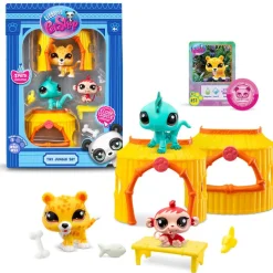 Sale Bandai - Littlest PetShop - Tiki Jungle Set ㅤ Coleccionables Y Mini Mundos