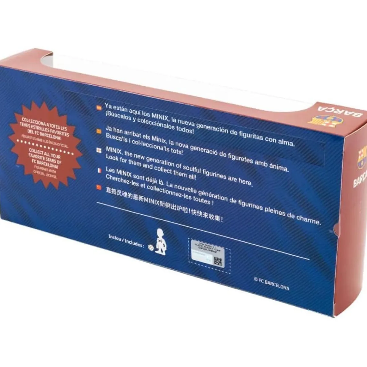 Online - Pack de 5 muñecos del Futbol Club Barcelona de 7 cm Friki Zone