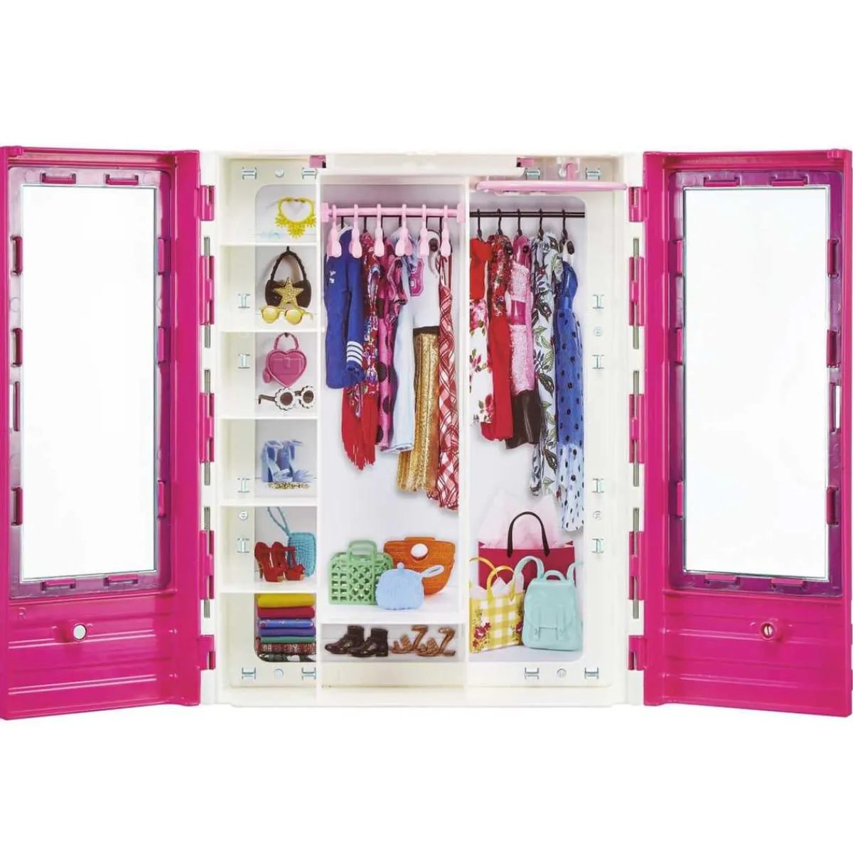 Discount - y Ken con vehículo y armario Muñecas