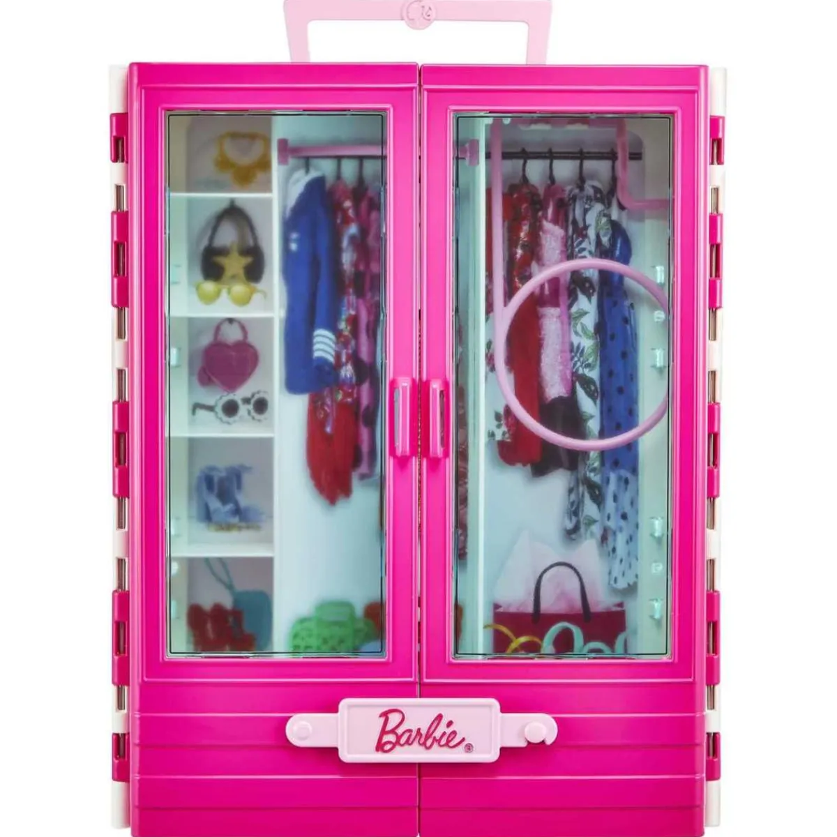 Discount - y Ken con vehículo y armario Muñecas