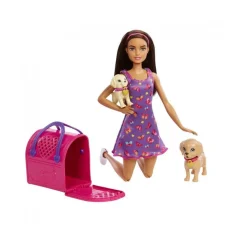Barbie - Muñeca adopta perritos*MATTEL Sale
