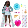 Outlet Barbie - Muñeca articulada con conjunto de moda y accesorios de viaje ㅤ Muñecas