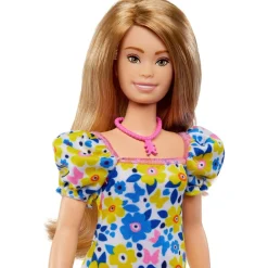 Barbie - Muñeca Barbie Fashionista con vestido de flores y accesorios de moda ㅤ*MATTEL Outlet
