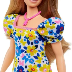 Barbie - Muñeca Barbie Fashionista con vestido de flores y accesorios de moda ㅤ*MATTEL Outlet
