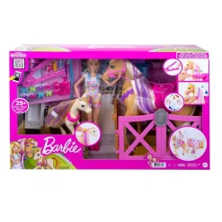 - Muñeca con caballo y poni*BARBIE New