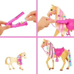 - Muñeca con caballo y poni*BARBIE New