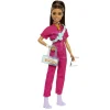 Barbie - Muñeca con Mono Rosa y Complementos de Moda ㅤ*MATTEL Discount