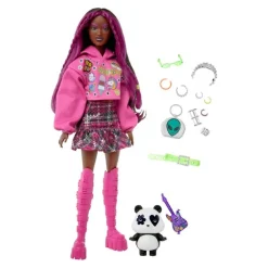 Online Barbie - Muñeca Extra - Mechas rosas Muñecas